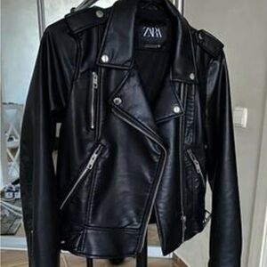 Zara Black Biker Jacket